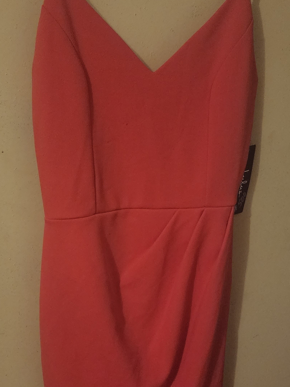 Women’s Red V-Neck Dress